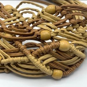 Statement Fringe Bohemian Belt Braided & Woven Medium